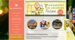 Desktop Screenshot of harmony-houston.com