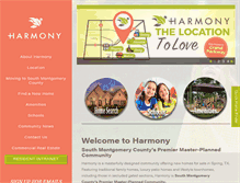 Tablet Screenshot of harmony-houston.com
